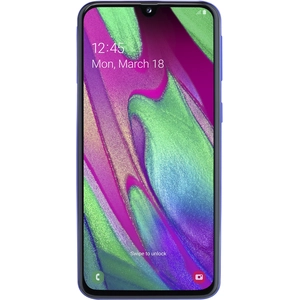 Samsung Galaxy A40 15 cm (5.9") Double SIM Android 9.0 4G USB Type-C 4 Go 64 Go 3100 mAh Bleu pas cher