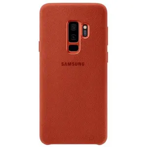 Comparateur de prix : Coque pour Samsung Galaxy S9 + Alcantara Rouge Samsung - Neuf