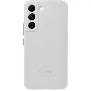 Comparateur de prix : Samsung Housse en Cuir Gris Clair EF-VS901LJEGWW pour Galaxy S22 S901