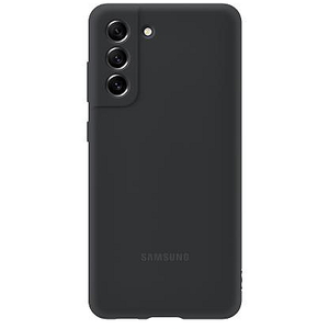 SAMSUNG Coque Silicone Galaxy S21FE Gris foncé pas cher