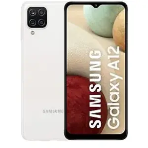 Samsung Galaxy A12 SM-A127F 16,5 cm (6.5") Double SIM 4G USB Type-C 4 Go 64 Go 5000 mAh Blanc pas cher