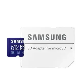 Samsung MicroSDHC Pro Plus 512 Go Classe 10 + Adaptateur SD pas cher