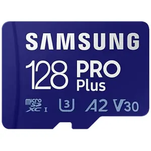 Samsung Carte Micro-SD PRO PLUS 128 Go avec adaptateur SD pas cher