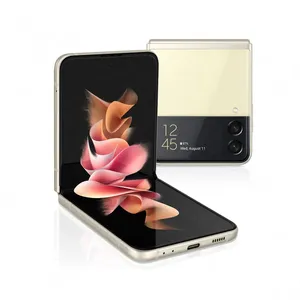 Samsung Galaxy Z Flip3 5G SM-F711B 17 cm (6.7") Double SIM Android 11 USB Type-C 8 Go 128 Go 3300 mAh Crème pas cher