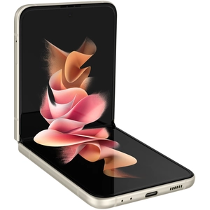 Samsung Galaxy SM-F711B 17 cm (6.7") Android 11 5G USB Type-C 8 Go 128 Go 3300 mAh Crème pas cher