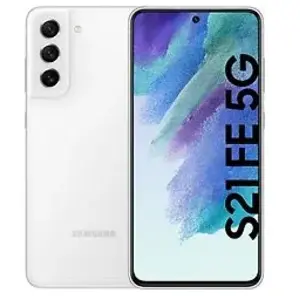 Samsung Galaxy S21 FE 5G SM-G990B 16,3 cm (6.4") Double SIM Android 11 USB Type-C 8 Go 256 Go 4500 mAh Blanc pas cher