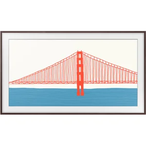 Comparateur de prix : Support mural pour écran plat Samsung Cadre The Frame 43'' Noyer 2021/2022/2023