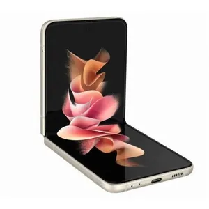 Samsung Galaxy Z Flip3 5G SM-F711B 17 cm (6.7") Android 11 USB Type-C 8 Go 128 Go 3300 mAh Crème pas cher