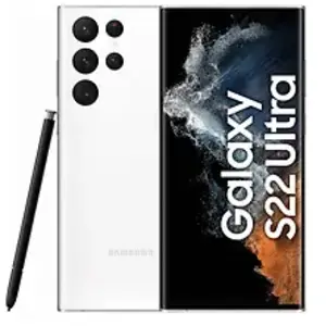 Samsung Galaxy S22 Ultra SM-S908B 17,3 cm (6.8") Double SIM Android 12 5G USB Type-C 12 Go 512 Go 5000 mAh Blanc pas cher