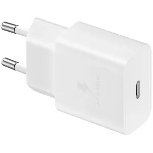 Comparateur de prix : Chargeur Secteur USB C 15W + câble USB C - 15W - SAMSUNG - Blanc