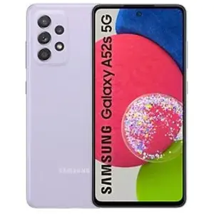 Samsung Galaxy A52s 5G SM-A528B 16,5 cm (6.5") Double SIM hybride Android 11 USB Type-C 6 Go 128 Go 4500 mAh Violet pas cher