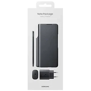 Comparateur de prix : SAMSUNG - Pack Flip Cover avec S Pen Z Fold3 + CS 25W - Noir