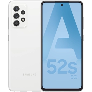 Samsung Galaxy A52s 5G SM-A528B 16,5 cm (6.5") Double SIM Android 11 USB Type-C 6 Go 128 Go 4500 mAh Blanc pas cher