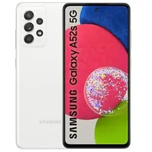 Samsung Galaxy A52s 5G SM-A528B 16,5 cm (6.5") Double SIM hybride Android 11 USB Type-C 6 Go 128 Go 4500 mAh Blanc pas cher