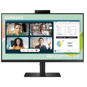 Ecran PC Professionnel avec Webcam Samsung S24A400VEU 24" Full HD Noir pas cher