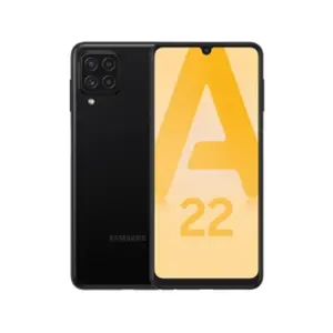 Smartphone Samsung Galaxy A22 6.4" Double SIM 128 Go Noir pas cher