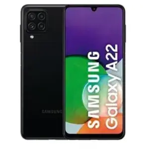Samsung Galaxy A22 SM-A225F/DSN 16,3 cm (6.4') Double SIM 4G USB Type-C 4 Go 64 Go 5000 mAh Noir pas cher