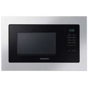 Samsung - micro-ondes grill encastrable 20l 850w inox mg20a7013ct - pas cher