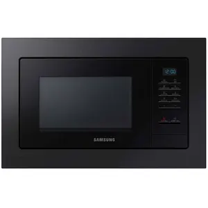Comparateur de prix : Samsung - micro-onde gril encastrable 20l 1100w noir - mg20a7013cb TU