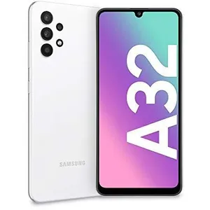 Comparateur de prix : Samsung Galaxy A32 4G SM-A325F/DS 16,3 cm (6.4") Double SIM Android 11 USB Type-C 4 Go 128 Go 5000 mAh Blanc