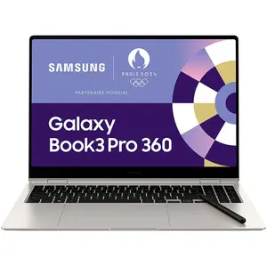 Comparateur de prix : PC Hybride SAMSUNG Galaxy Book3 Pro 360 16'' Beige EVO TU