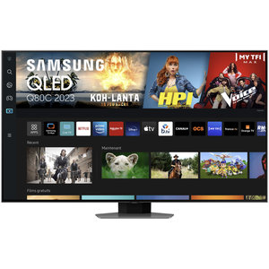 Samsung TQ65Q80CAT 165,1 cm (65") 4K Ultra HD Smart TV Wifi Argent pas cher