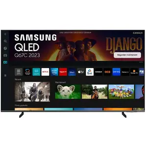 Téléviseur QLED 75" 189 cm Samsung 75Q67C pas cher