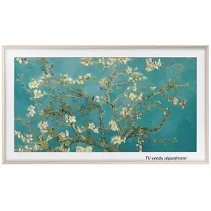 Comparateur de prix : Samsung The Frame Cadre 85 Sable - Cadre décoratif pour TV Samsung The Frame