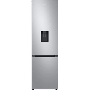 Comparateur de prix : Samsung EcoFlex AI RB38C634DSA/EF Réfrigérateur combiné avec distributeur d'eau, WiFi, SpaceMax, Total No Frost, moteur inverseur numérique 20 ans, 386 L, L x H x P : 59,5 x 203 x 65,8 cm, Argent