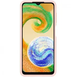 Coque arrière avec porte-carte Copper Rose pour Samsung A04s pas cher