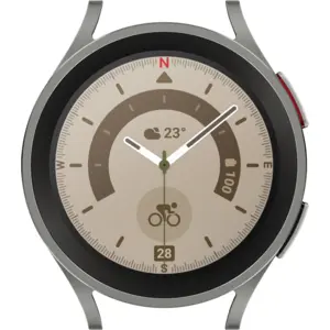 Samsung Galaxy Watch5 Pro SM-R920 3,56 cm (1.4") AMOLED 45 mm Numériqu... pas cher