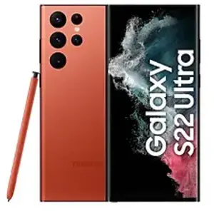 Samsung galaxy s22 ultra 5g 12go s908b/ds 512go rouge pas cher