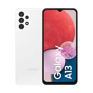 Samsung Galaxy A13 Dual SIM 128 Go [Version MediaTek Helio G80] blanc pas cher