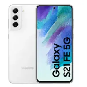 Samsung Galaxy S21 FE 5G SM-G990BZWFEUH smartphone 16,3 cm (6.4") Double SIM Android 11 USB Type-C 6 Go 128 Go 4500 mAh Blanc pas cher