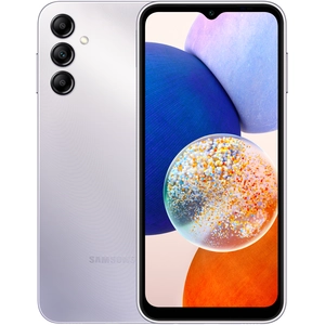 Samsung Galaxy A14 5G Smartphone Dual-SIM 4 GB / 128 GB Silber pas cher