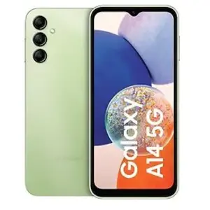 Comparateur de prix : Samsung Galaxy A14 5G 16,8 cm (6.6") Double SIM USB Type-C 4 Go 128 Go 5000 mAh Vert clair