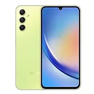 Samsung Galaxy A34 5G 16,8 cm (6.6") Double SIM hybride USB Type-C 8 Go 256 Go 5000 mAh Citron vert pas cher