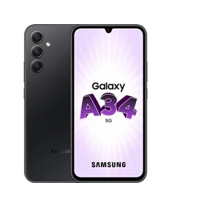 Smartphone samsung a34 6,6 256 gb 8 gb ram noir gris SM-A346BZKEEUE pas cher