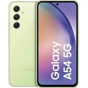 Comparateur de prix : Samsung Galaxy A54 5G 16,3 cm (6.4") Double SIM hybride Android 13 USB Type-C 8 Go 128 Go 5000 mAh Citron vert