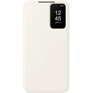Comparateur de prix : Etui Smart View avec porte-carte Samsung Galaxy S23+ 5G Beige Crème