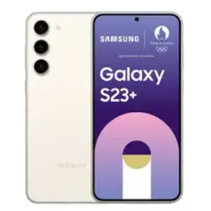 Samsung Galaxy S23+ SM-S916B 16,8 cm (6.6") Double SIM Android 13 5G USB Type-C 8 Go 512 Go 4700 mAh Crème pas cher