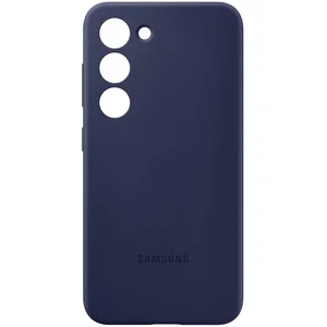 Coque en silicone Samsung Coque en silicone bleu marine pour Galaxy S23