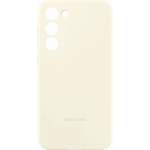 Comparateur de prix : Coque en silicone Samsung Coque en silicone crème pour Galaxy S23 Plus