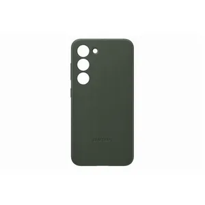 Comparateur de prix : Coque en cuir - SAMSUNG - Galaxy S23 - Vert - Rigide - Mixte