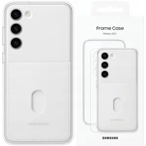 Comparateur de prix : Coque Samsung Galaxy S23+ Frame Cover avec dos remplaçables, blanc