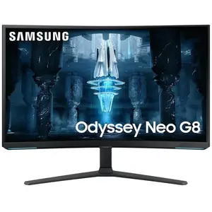 Comparateur de prix : Samsung Odyssey Neo G8 S32BG850NP 32" 4K UHD Moniteur gaming incurvé