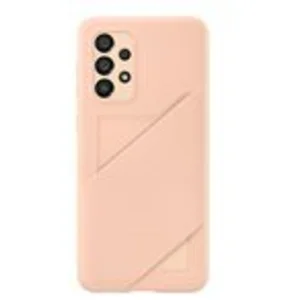 Comparateur de prix : Coque pour Samsung G A33 5G souple Ultra fine avec porte-carte intégrée Pêche