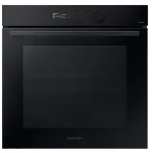 Comparateur de prix : Four Samsung Bespoke Dual Cook Steam NV7B5675WAK Design Noir / Verre Noir