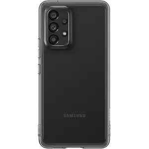Comparateur de prix : Coque souple transparente Samsung en TPU souple noir pour Galaxy A53 5G