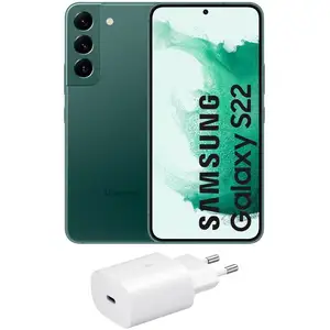 Samsung Galaxy S22 5G 256 Go Vert Débloqué + Chargeur 25 W pas cher